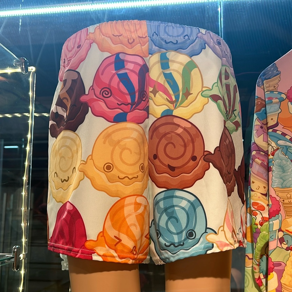 Sports shorts - Kawaii Universe - Gelato Argyle Scoops